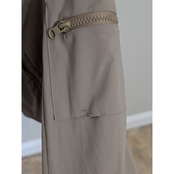 Blanc Noir Mastermind 2.0 Jacket Tan Military Hood Size S Full Zip Cargo - Picture 4 of 11